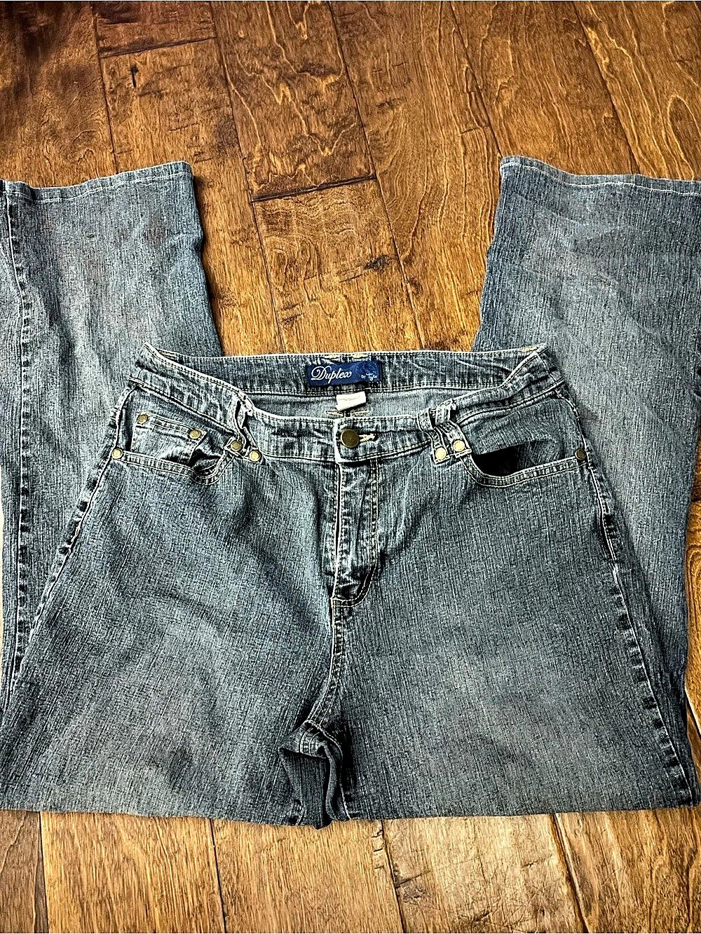 Duplex Co. Gray Bootcut Jeans